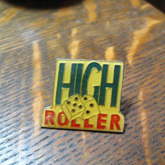 High Roller Vintage 1980's Wham Lapel Pin - Picture 2 of 4
